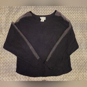 Joseph Ribkoff Sweater With Rhinestone Accents